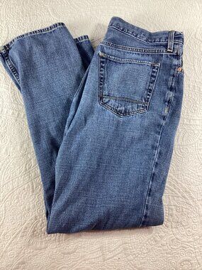 Nautica Jeans Co. Mens 34x32 Relaxed Fit Blue Denim Jeans Classic Style*VGC